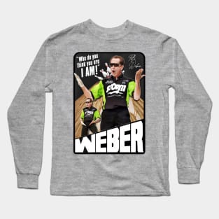 Pete Weber 'I AM' Trading Card Long Sleeve T-Shirt